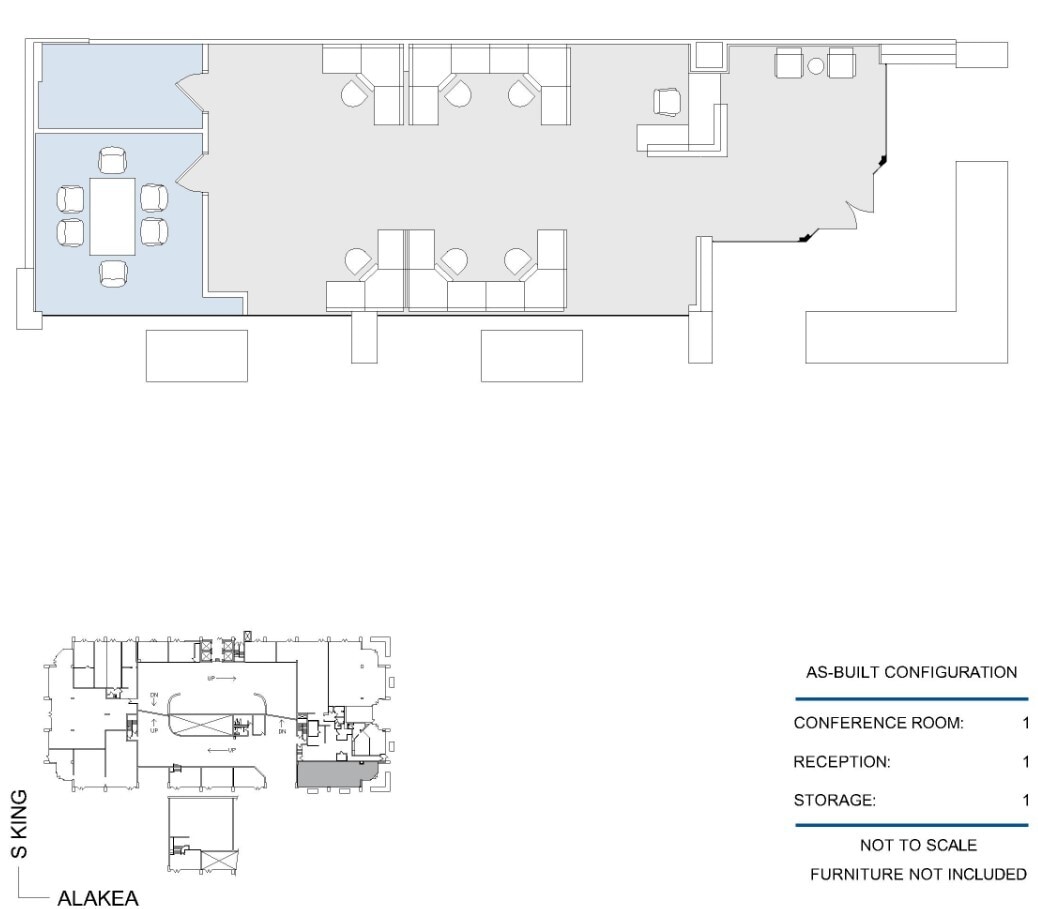 1001 Bishop St, Honolulu, HI for lease Floor Plan- Image 1 of 1