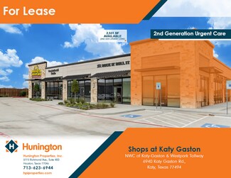 Plus de détails pour 6940 Katy Gaston Rd, Katy, TX - Commerce de détail à louer