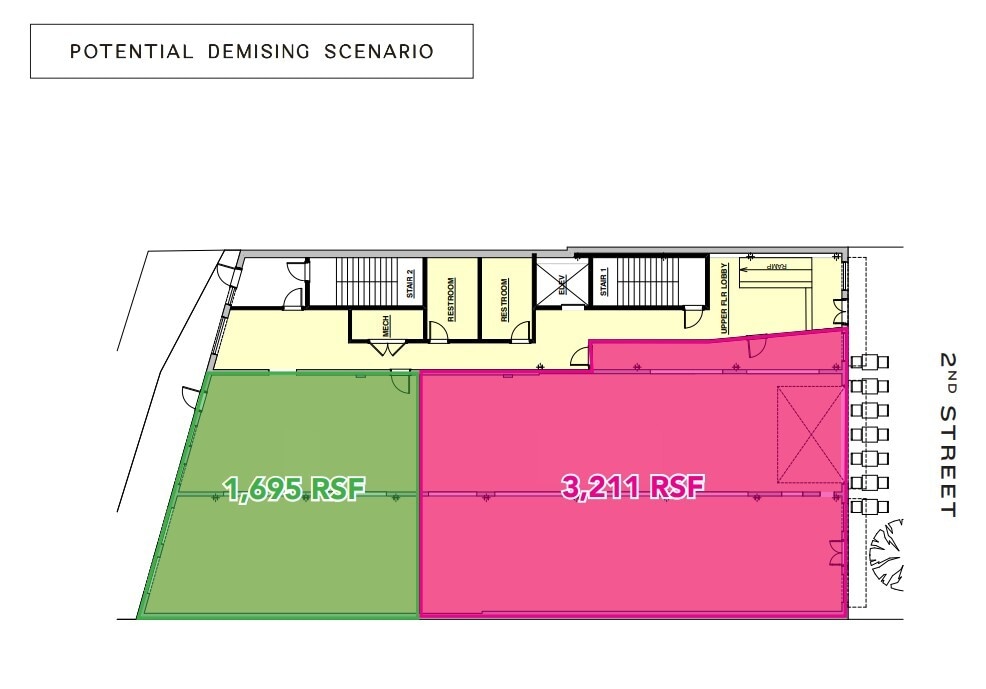 709-715 N 2nd St, Philadelphia, PA for lease Floor Plan- Image 1 of 2