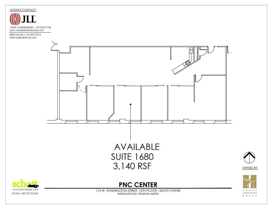 101-115 W Washington St, Indianapolis, IN for lease Floor Plan- Image 1 of 1