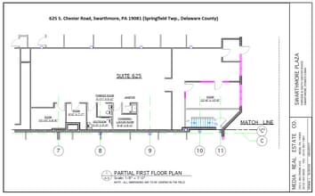 630 Fairview Rd, Swarthmore, PA for lease Floor Plan- Image 1 of 1