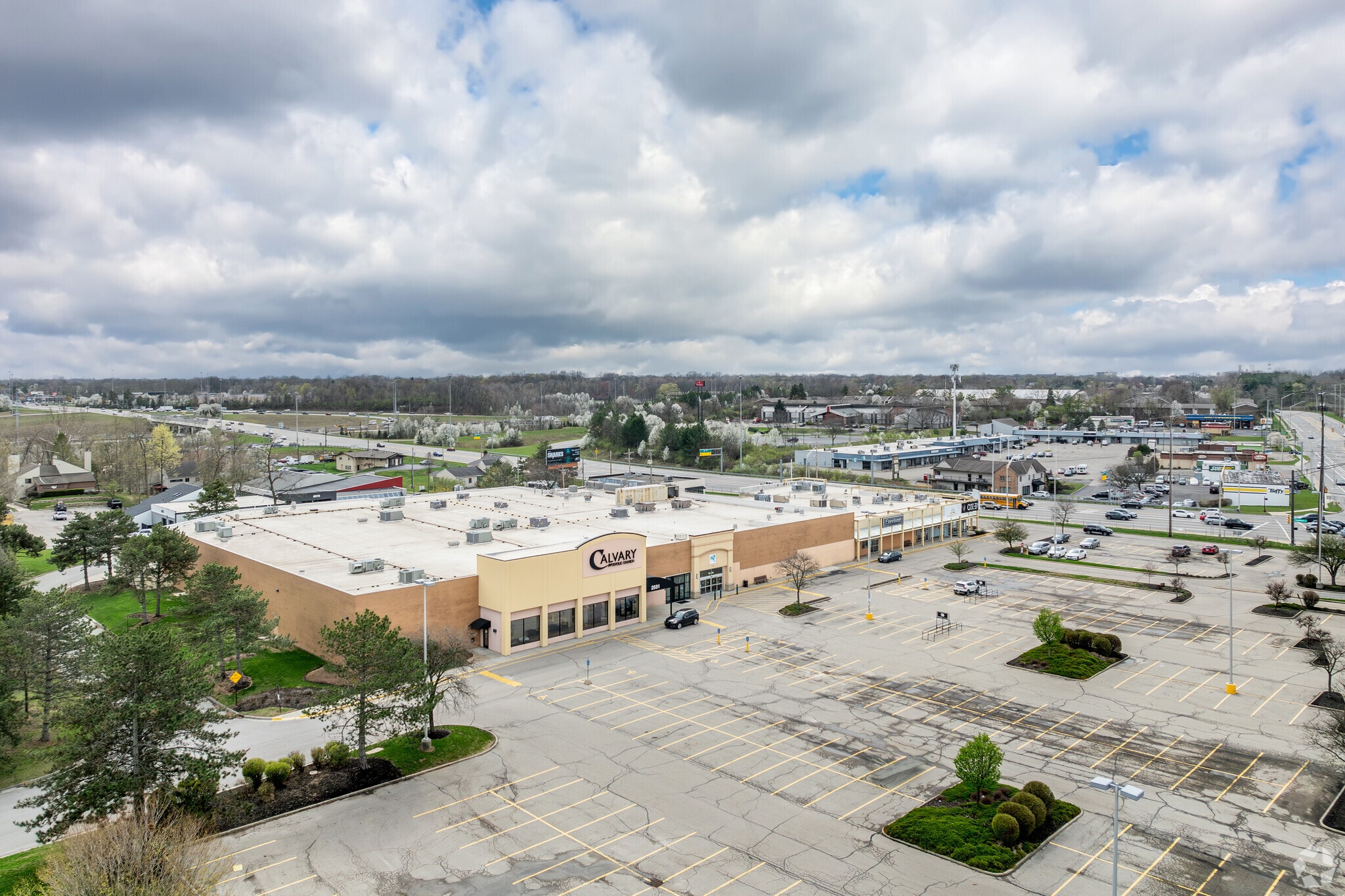 2507-2551 Schrock Rd, Westerville, OH for lease Aerial- Image 1 of 6
