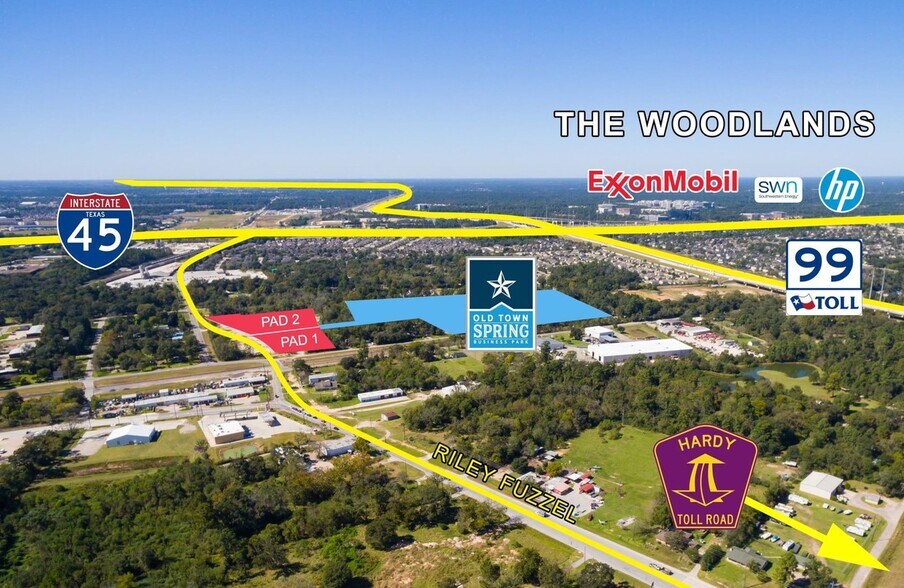 27359 W Hardy Rd, Spring, TX à louer - Aérien - Image 3 de 14