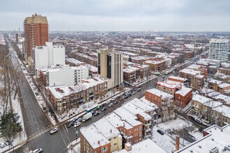 1851 Rue Sherbrooke E, Montréal, QC - AERIAL  map view