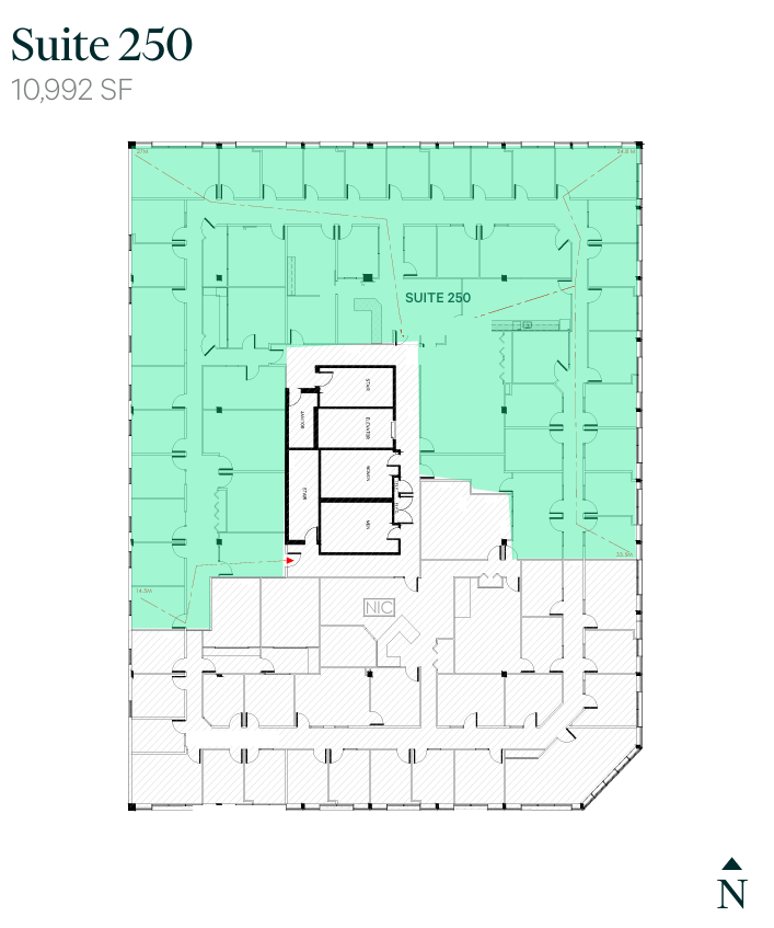 707 10th Ave SW, Calgary, AB for lease Floor Plan- Image 1 of 1