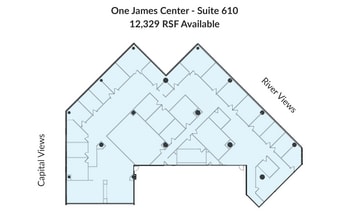 901 E Cary St, Richmond, VA for lease Floor Plan- Image 2 of 10