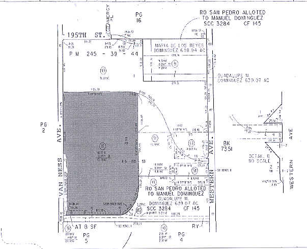 19800-19888 Van Ness Ave, Torrance, CA à louer - Plan cadastral - Image 2 de 6
