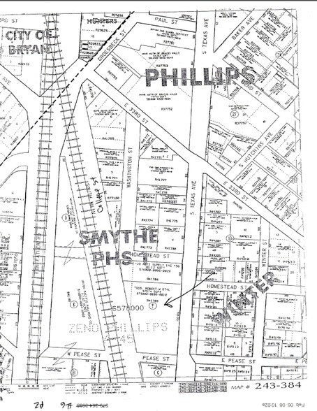1010 S Texas Ave, Bryan, TX à louer - Plan cadastral - Image 2 de 18