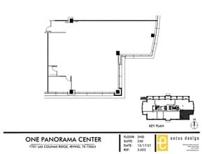 7701 Las Colinas Rdg, Irving, TX for lease Floor Plan- Image 1 of 1