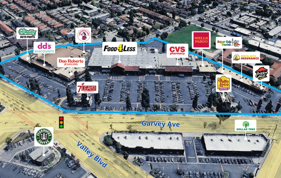 11910-11990 Garvey Ave, El Monte, CA for lease - Building Photo - Image 2 of 2