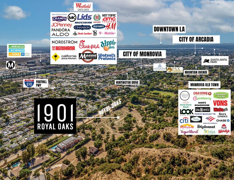 1901 Royal Oaks Dr, Bradbury, CA à vendre - Photo du bâtiment - Image 2 de 7