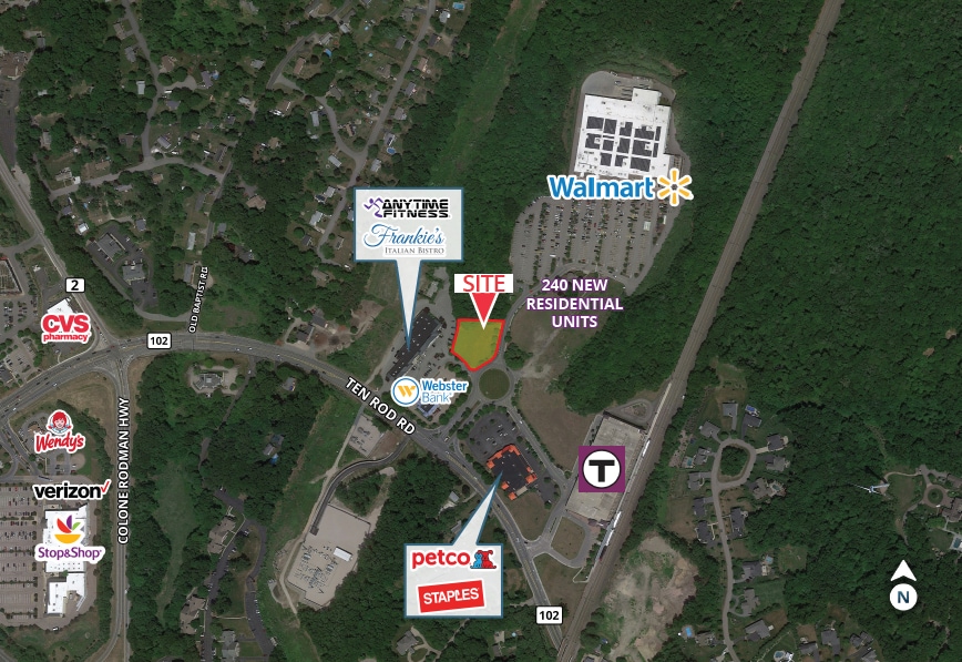 1035 Ten Rod Rd, North Kingstown, RI à vendre Aérien- Image 1 de 4