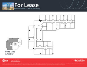 2425 & 2435 N Central Expy, Richardson, TX à louer Plan d  tage- Image 1 de 1