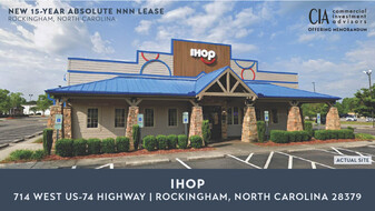 IHOP - ROCKINGHAM, NC - Services immobiliers commerciaux