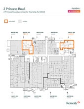 2 Princess Rd, Lawrenceville, NJ à louer Plan d’étage- Image 1 de 1