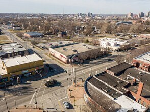 2435 E Independence Ave, Kansas City, MO - AERIAL  map view