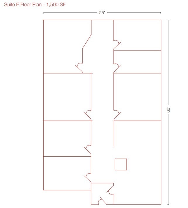 135 N Division St, Stevens Point, WI for lease Floor Plan- Image 1 of 1