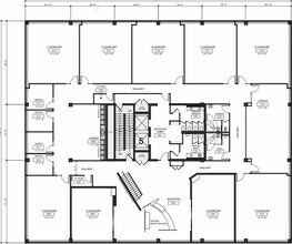 1040 7th Ave SW, Calgary, AB à louer Plan d’étage- Image 1 de 2