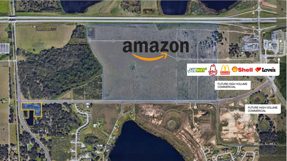 697 C Fred Jones Blvd, Auburndale, FL à vendre - Aérien - Image 2 de 3