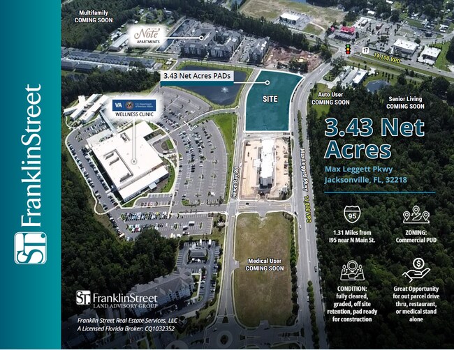 More details for 0 Max Leggett Parkway, Jacksonville, FL - Land for Sale