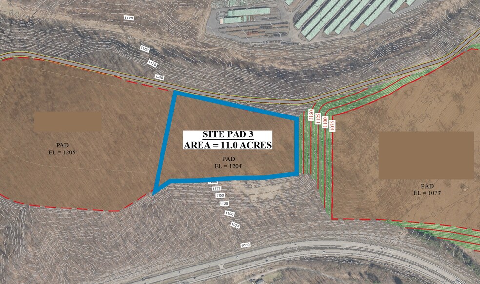 3050 Industrial Park Rd, Morgantown, WV à vendre - Photo du bâtiment - Image 2 de 2