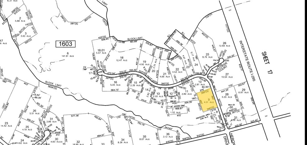 603 Heron Dr, Swedesboro, NJ for lease - Plat Map - Image 2 of 3
