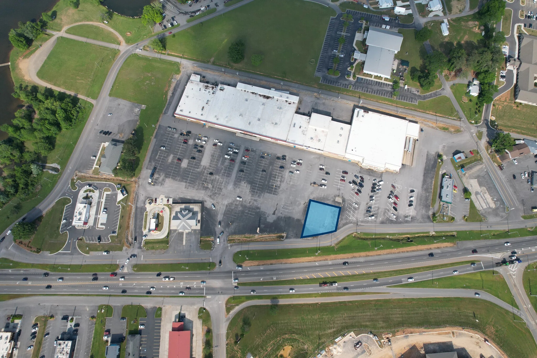 14258 US Highway 431, Guntersville, AL for sale Aerial- Image 1 of 3