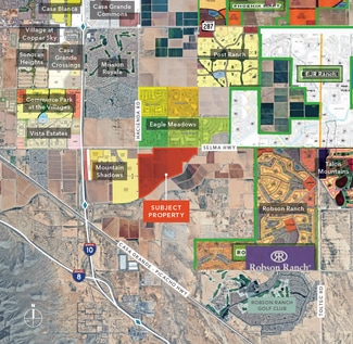 Plus de détails pour 8445 Selma hwy, Casa Grande, AZ - Terrain à vendre