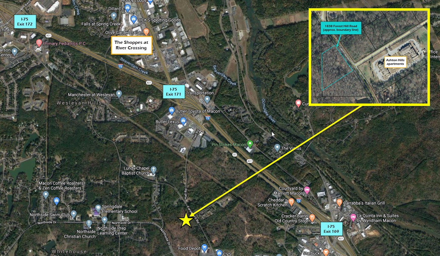 1838 Forest Hill Rd, Macon-Bibb, GA for sale Primary Photo- Image 1 of 2