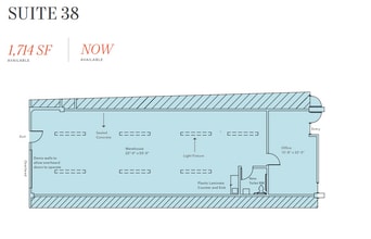 2-42 Adrian Ct, Burlingame, CA for lease Floor Plan- Image 1 of 1