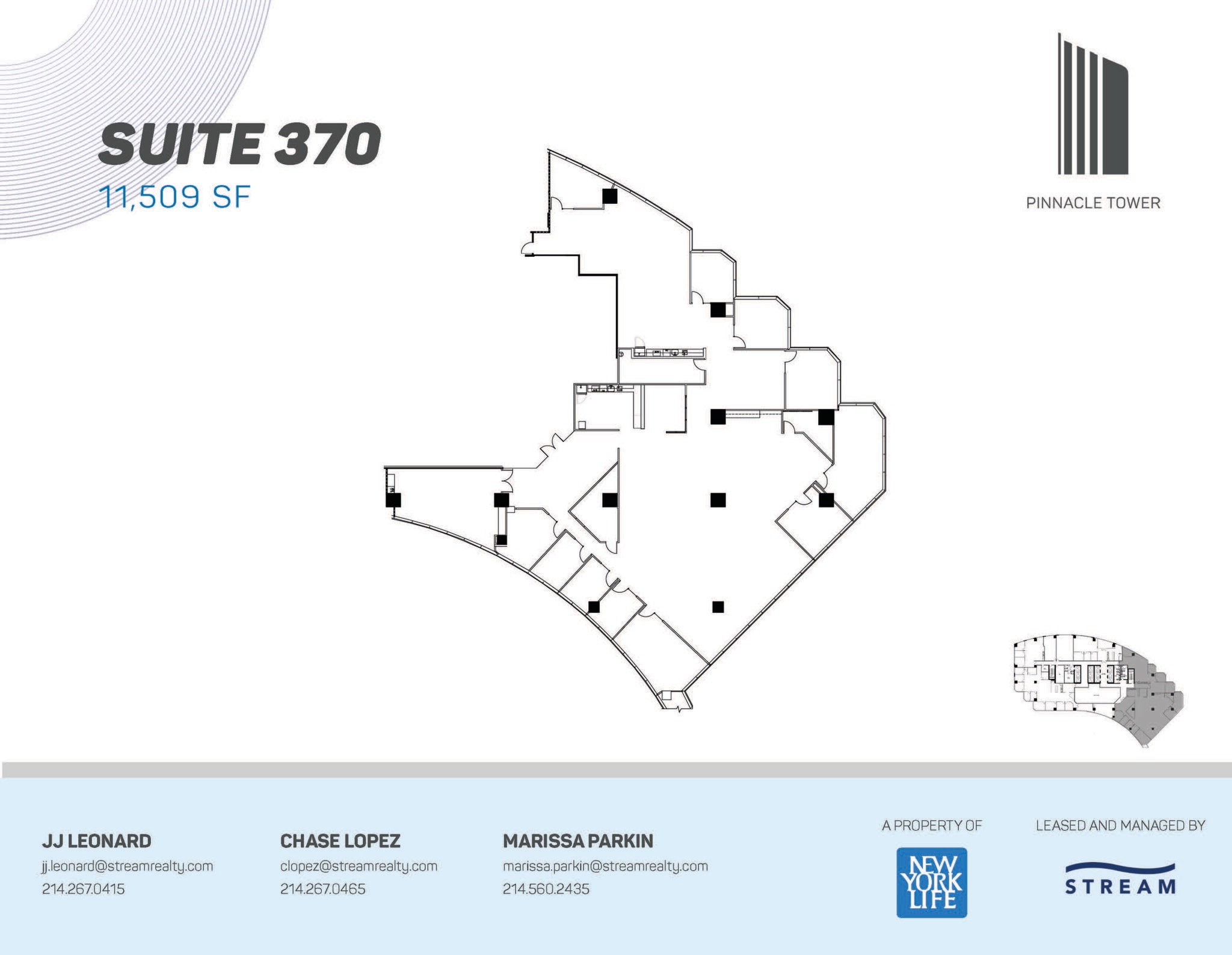 5005 Lyndon B Johnson Fwy, Dallas, TX for lease Floor Plan- Image 1 of 2