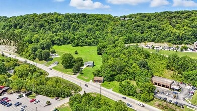 410-412 Orphanage Rd, Ft Mitchell, KY - AÉRIEN Vue de la carte