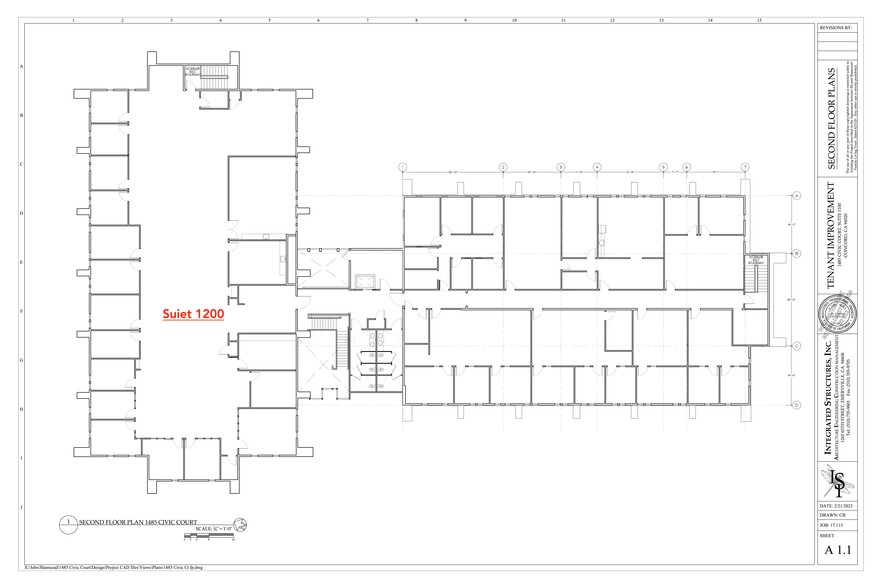 1485 Civic Ct, Concord, CA à louer - Plan de site - Image 2 de 20