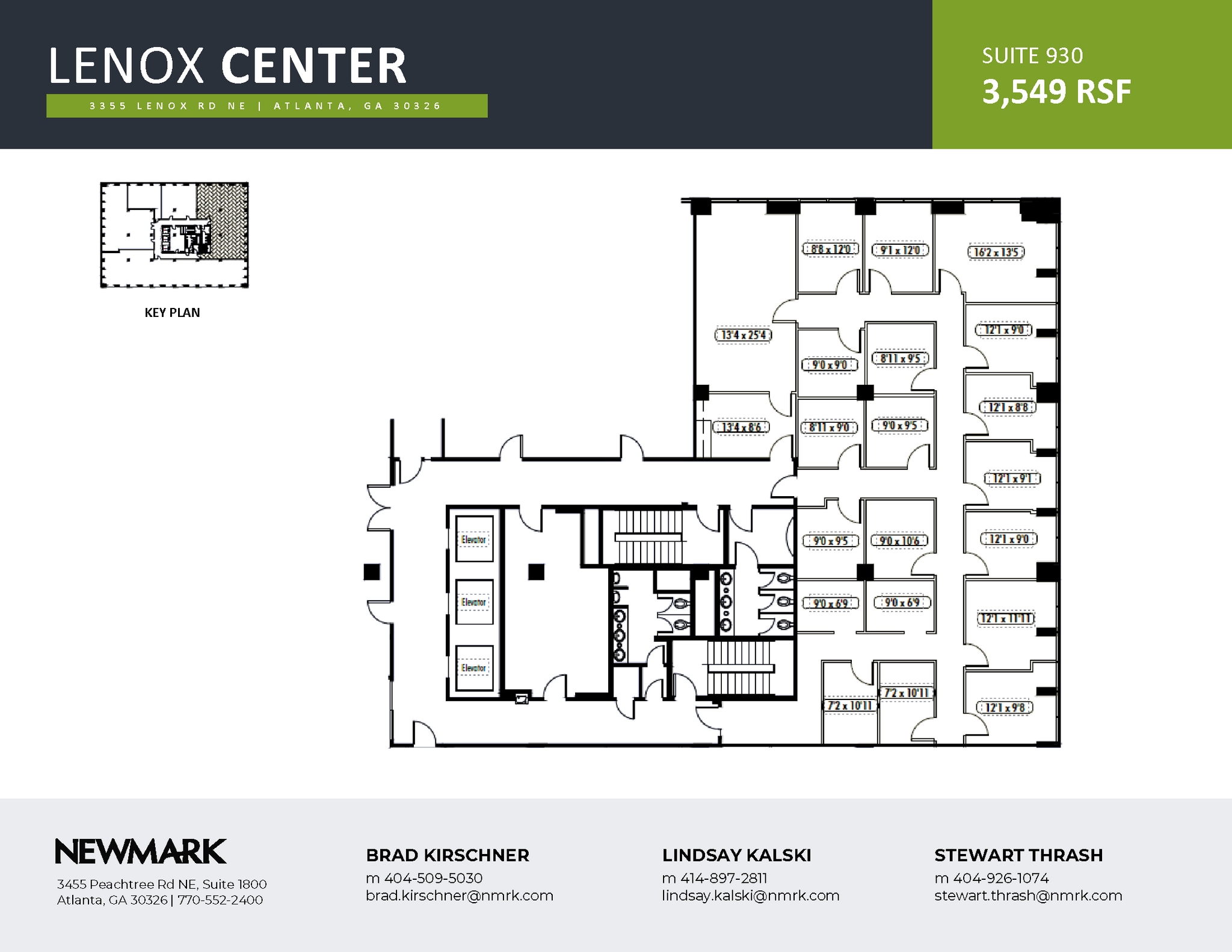 3355 Lenox Rd NE, Atlanta, GA for lease Floor Plan- Image 1 of 1