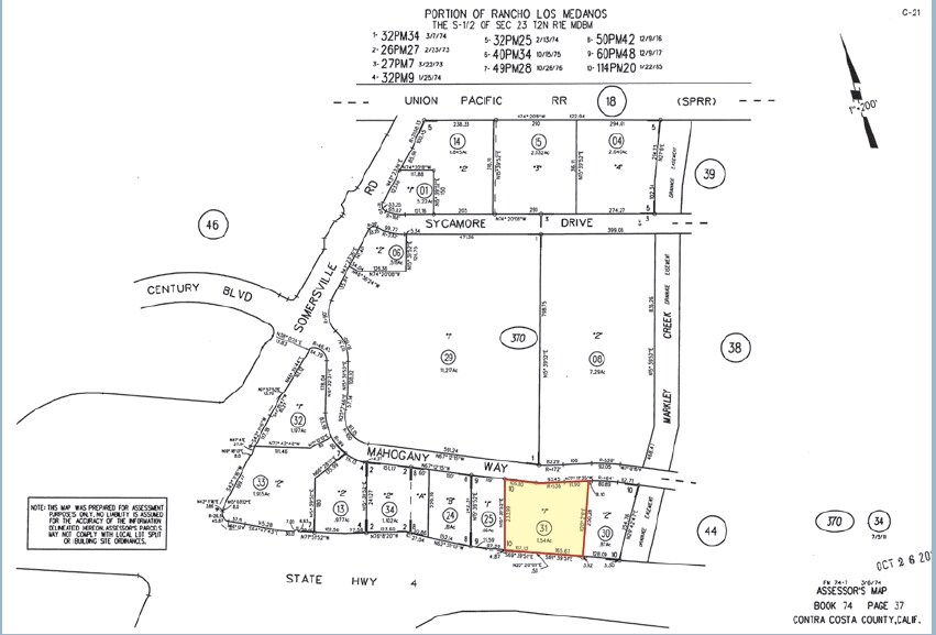 2350 Mahogany Way, Antioch, CA à vendre - Plan cadastral - Image 3 de 3