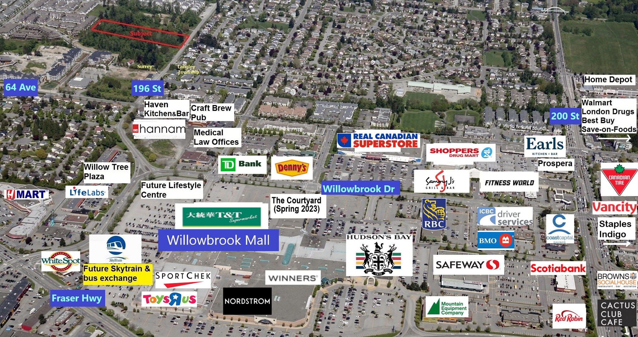 6575 196 St, Surrey, BC for sale Aerial- Image 1 of 1