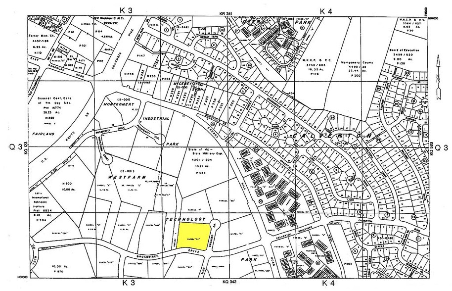 12210 Plum Orchard Dr, Silver Spring, MD à louer - Plan cadastral - Image 3 de 6