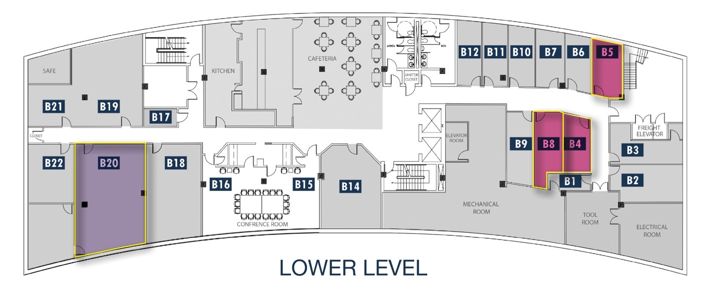 80 W Century Rd, Paramus, NJ à louer Plan d’étage- Image 1 de 1