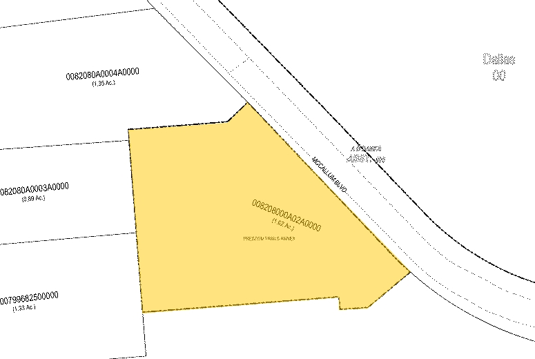 6220 McCallum Blvd, Dallas, TX for lease Plat Map- Image 1 of 2