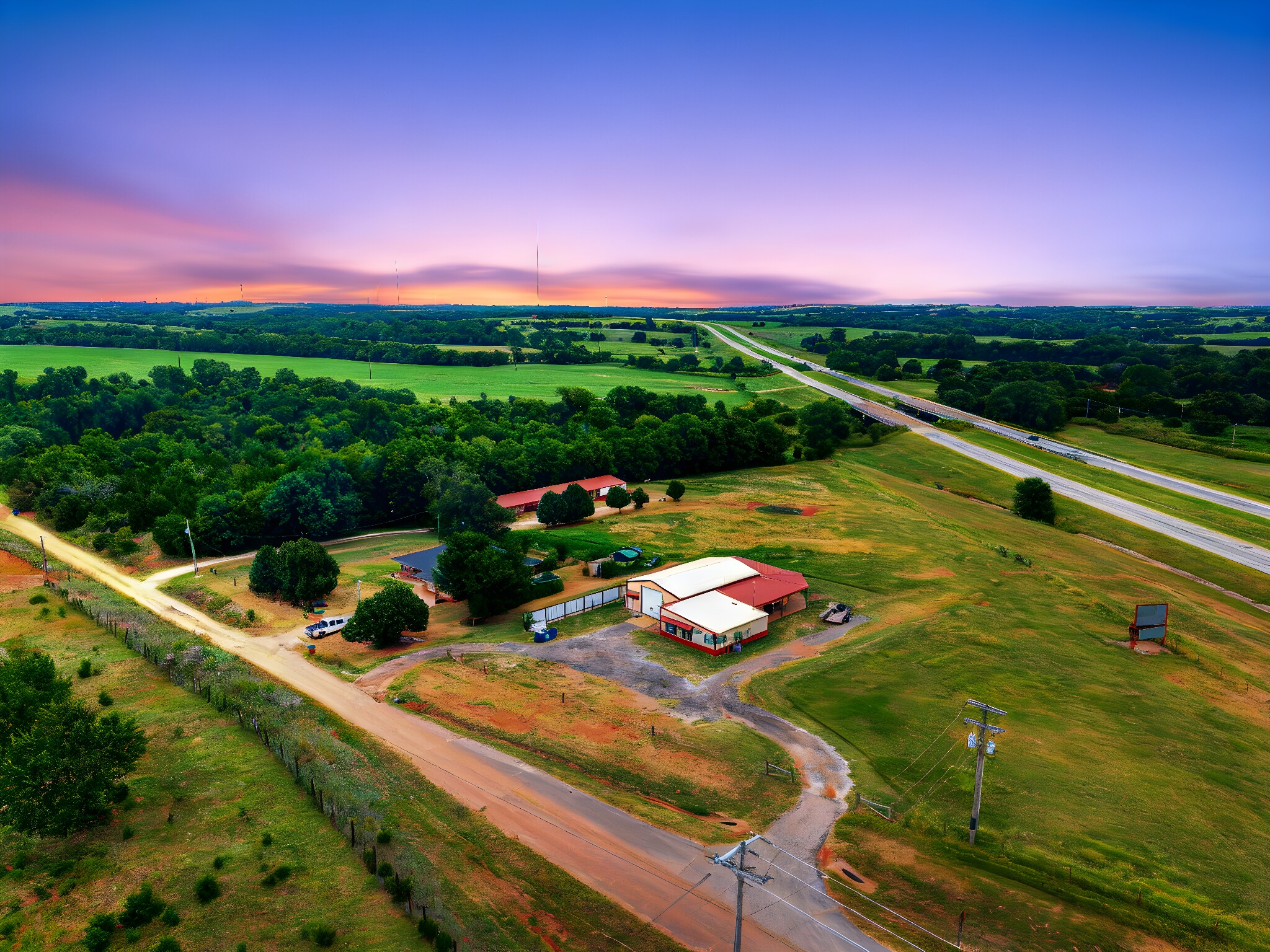 2830 N MacArthur Ave, Blanchard, OK for sale Aerial- Image 1 of 9