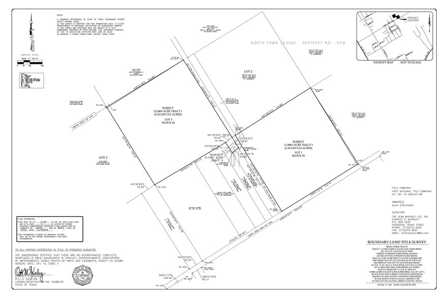 Cherry Creek Rd, Dayton, TX for sale - Site Plan - Image 2 of 2