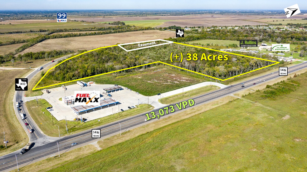 38.23-Ac 000 Hwy 146, Dayton, TX à vendre - Photo du bâtiment - Image 3 de 4