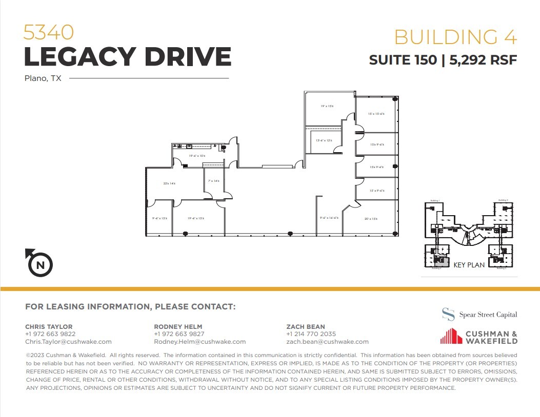 5340 Legacy Dr, Plano, TX for lease Floor Plan- Image 1 of 1