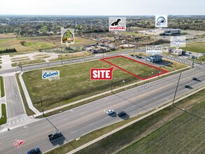 N Rock Rd, Derby, KS - AÉRIEN  Vue de la carte - Image1