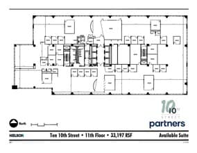 10 10th St, Atlanta, GA for lease Floor Plan- Image 1 of 1