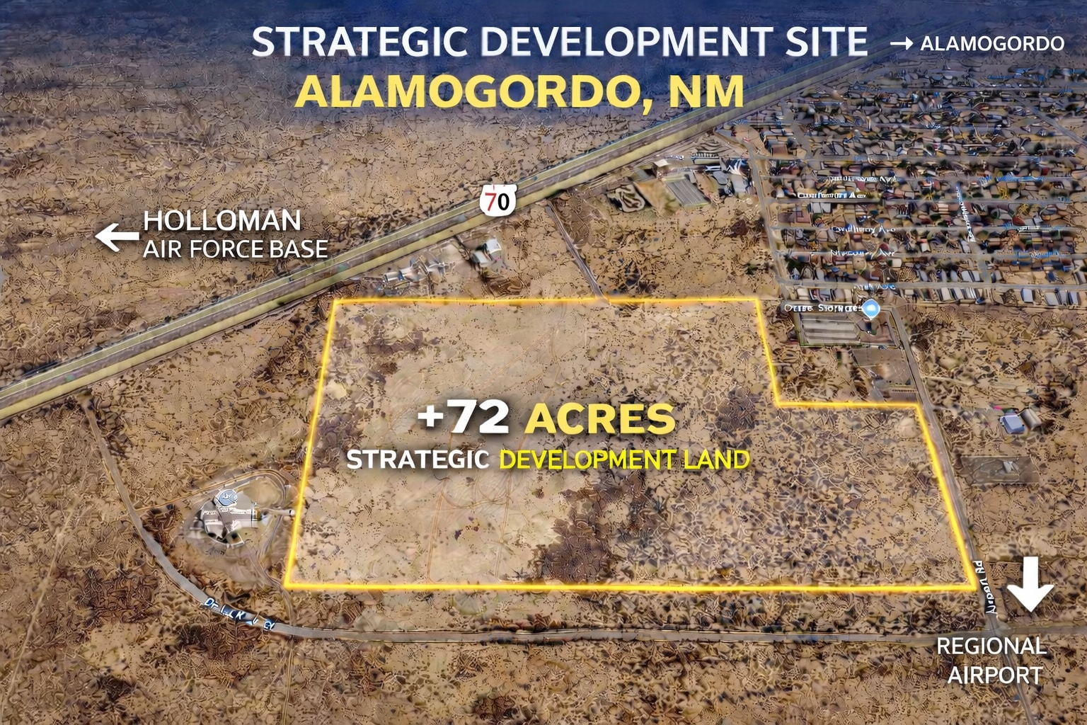 Airport Rd, Alamogordo, NM for sale Primary Photo- Image 1 of 11