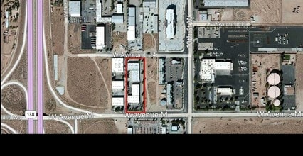 1051-1055 W Columbia Way, Lancaster, CA - Aérien  Vue de la carte - Image1