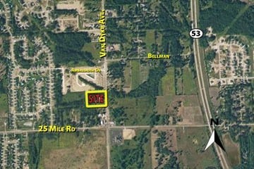 55275 Van Dyke Ave, Shelby Township, MI for sale - Aerial - Image 2 of 6