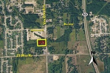 55275 Van Dyke Ave, Shelby Township, MI à vendre - Aérien - Image 2 de 6