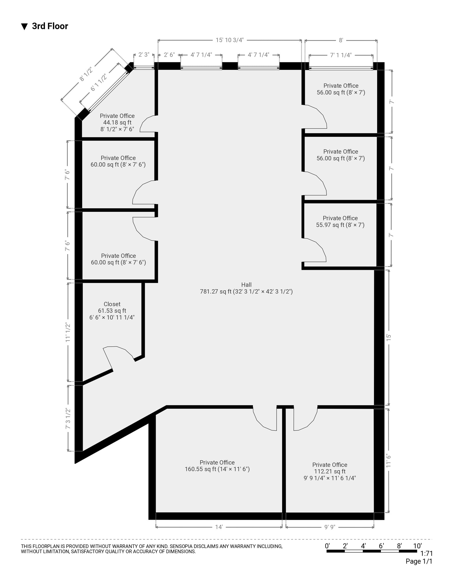220 Congress Park Dr, Delray Beach, FL for lease Floor Plan- Image 1 of 2